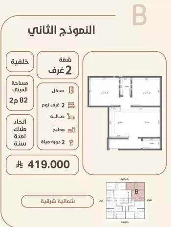 شقة للبيع في شارع ابو القاسم التنوخي, حي الروضة, مدينة جدة, منطقة مكة المكرمة صورة 2