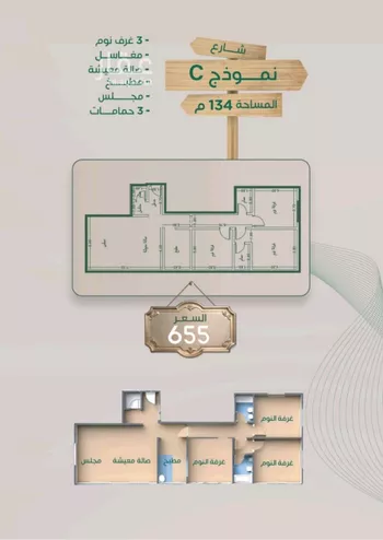 شقة للبيع في شارع ابراهيم مرزوق, حي الروضة, مدينة جدة, منطقة مكة المكرمة صورة 2