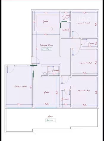 شقة للبيع في شارع الامير عبدالمجيد, حي الصواري, مدينة جدة, منطقة مكة المكرمة صورة 2