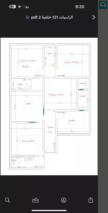 شقة للبيع في شارع الامير عبدالمجيد, حي الصواري, مدينة جدة, منطقة مكة المكرمة صورة 2