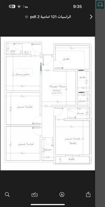 شقة للبيع في شارع الامير عبدالمجيد, حي الصواري, مدينة جدة, منطقة مكة المكرمة صورة 3