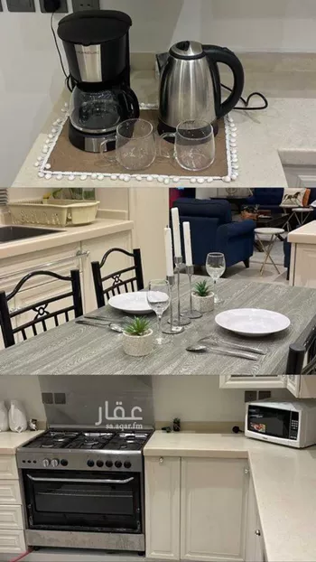شقة مفروشة للحجز في شارع الشيخ عبدالله بن جبرين ، حي القيروان ، الرياض ، منطقة الرياض صورة 4