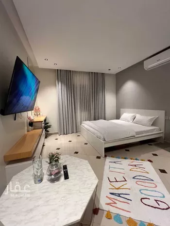 استديو مفروش للحجز في شارع ابن عيدان, الملقا, الرياض صورة 3