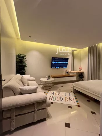 استديو مفروش للحجز في شارع ابن عيدان, الملقا, الرياض صورة 2
