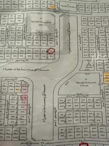 أرض للبيع في حي الزاهر, مدينة الرياض, منطقة الرياض صورة 2
