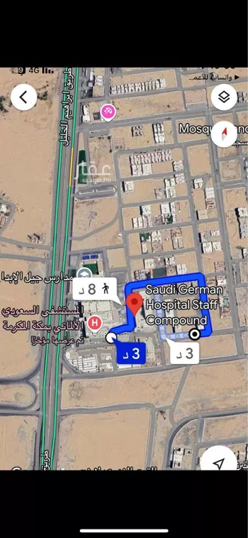 أرض للبيع في شارع الثامر, حي الهجلة الجديد, مدينة مكه المكرمه, منطقة مكة المكرمة
