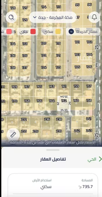 أرض للبيع في شارع الطير, حي الخالدية, مدينة جدة, منطقة مكة المكرمة