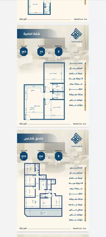 شقة للبيع في شارع الصفار, حي الجامعة, مدينة جدة, منطقة مكة المكرمة
