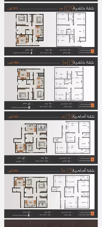 شقة للبيع في شارع عبدالمقتدر الكندي, حي النزهة, مدينة جدة, منطقة مكة المكرمة صورة 3