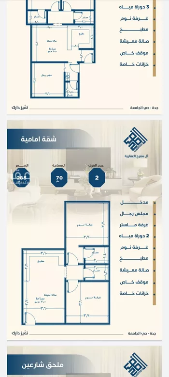 شقة للبيع في شارع ابن الشرف, حي الجامعة, مدينة جدة, منطقة مكة المكرمة صورة 2