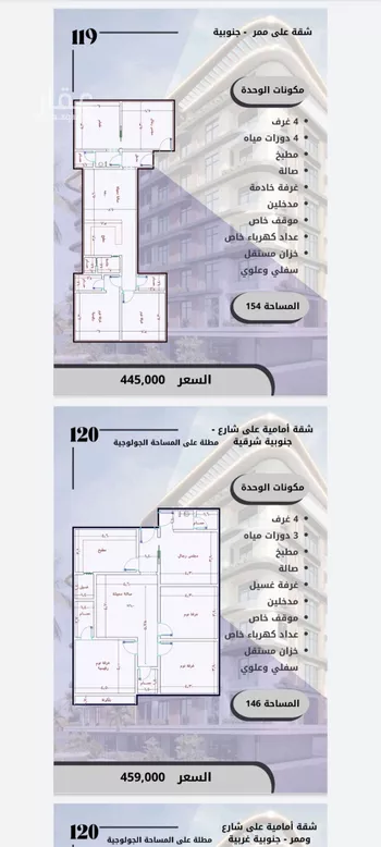 شقة للبيع في شارع ابن الوجيزي, حي الواحة, مدينة جدة, منطقة مكة المكرمة صورة 3