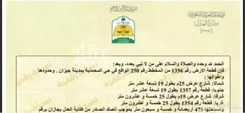 أرض للبيع في شارع حليمة السعدية, حي المحمدية 1, مدينة جازان, منطقة جازان
