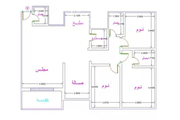 شقة للبيع في شارع خالد بن العاص, حي النرجس, مدينة الرياض, منطقة الرياض صورة 3