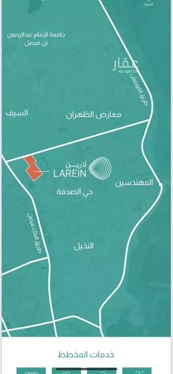 أرض للبيع في شارع ابو اسحاق الحربي, حي الصدفة, مدينة الدمام, المنطقة الشرقية صورة 2