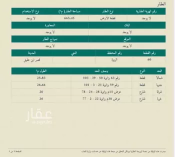 أرض للبيع في شارع الربوة, حي النرجس, مدينة قصرابن عقيل, منطقة القصيم صورة 2