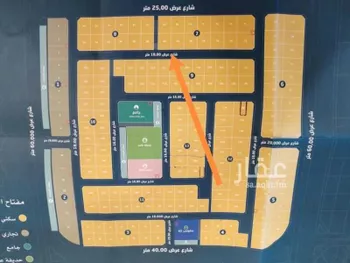 أرض للبيع في شارع زهير بن قيس, حي الأمواج, مدينة الخبر, المنطقة الشرقية صورة 2