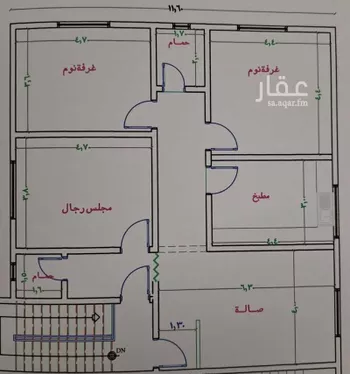 شقة للإيجار في شارع رقم 319, حي الملقا, مدينة الرياض, منطقة الرياض صورة 2