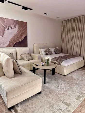 استديو مفروش للحجز في شارع الحماسة ، حي الملقا ، الرياض ، منطقة الرياض