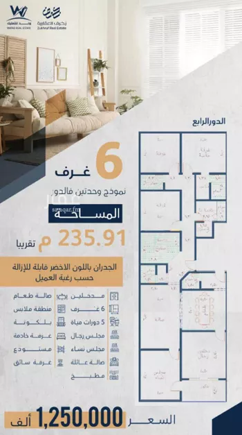 شقة للبيع في شارع الاستطلاع, حي النهضة, مدينة جدة, منطقة مكة المكرمة صورة 3