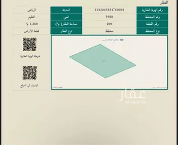 أرض للبيع في شارع عياض بن خويلد, حي النظيم, مدينة الرياض, منطقة الرياض صورة 2