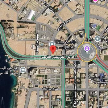 أرض للبيع في شارع طريق الكورنيش, حي أبحر الجنوبية, مدينة جدة, منطقة مكة المكرمة صورة 4