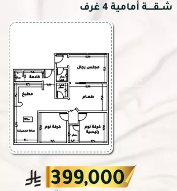 شقة للبيع في شارع الاسود, حي الثغر, مدينة جدة, منطقة مكة المكرمة صورة 2