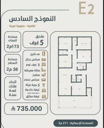 شقة للبيع في شارع ابو مصعب الاسدي, حي النعيم, مدينة جدة, منطقة مكة المكرمة صورة 4