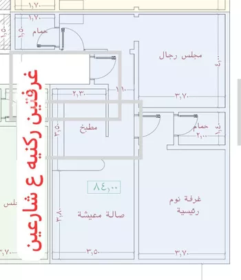 شقة للبيع في شارع الاسود, حي الثغر, مدينة جدة, منطقة مكة المكرمة صورة 4