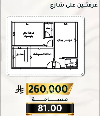 شقة للبيع في شارع الاسود, حي الثغر, مدينة جدة, منطقة مكة المكرمة صورة 4