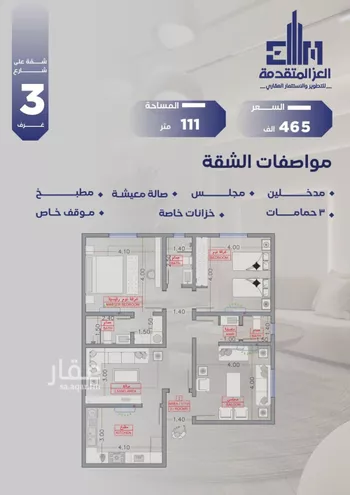 شقة للبيع في شارع عبدالرحمن بن احمد السديري, حي السلامة, مدينة جدة, منطقة مكة المكرمة