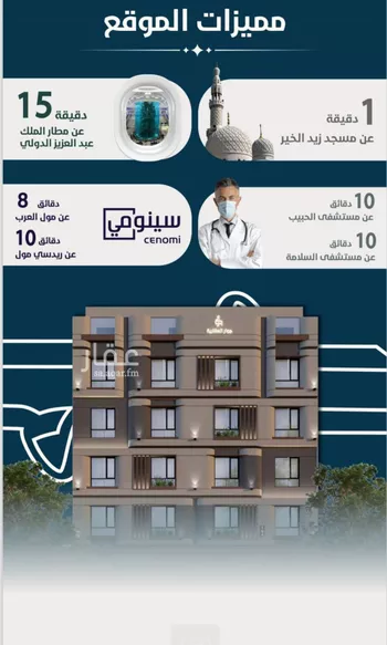 شقة للبيع في شارع ابو كبشه الانصاري, حي النعيم, مدينة جدة, منطقة مكة المكرمة صورة 5
