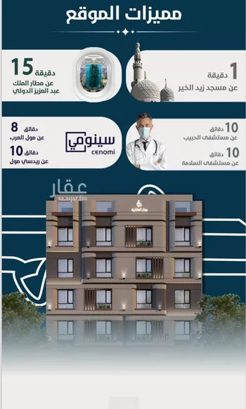 شقة للبيع في شارع ابو كبشه الانصاري, حي النعيم, مدينة جدة, منطقة مكة المكرمة صورة 5