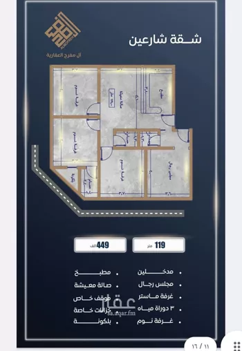 شقة للبيع في شارع الحارث بن عبد الرحمن, حي الصواري, مدينة جدة, منطقة مكة المكرمة صورة 5