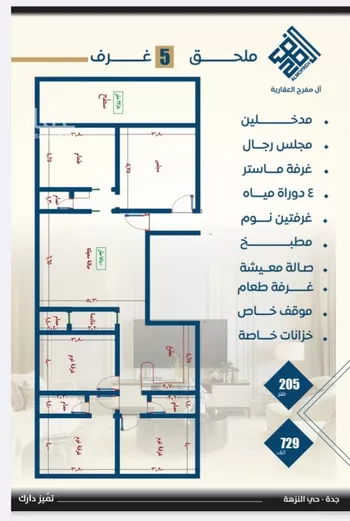 شقة للبيع في حي النزهة, مدينة جدة, منطقة مكة المكرمة صورة 3