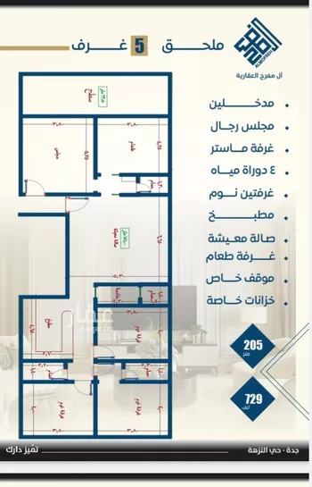 شقة للبيع في حي النزهة, مدينة جدة, منطقة مكة المكرمة صورة 2