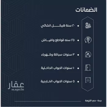 شقة للبيع في شارع عمر بن سعواء, حي النزهة, مدينة جدة, منطقة مكة المكرمة صورة 4