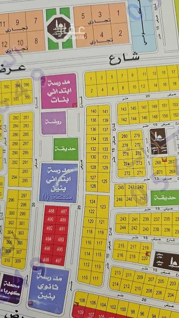 أرض للبيع في شارع احمد الرفاعي, حي الرجاء, مدينة الخبر, المنطقة الشرقية