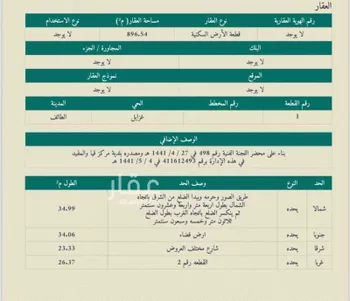 أرض للبيع في حي غزايل, مدينة غزايل, منطقة مكة المكرمة صورة 2