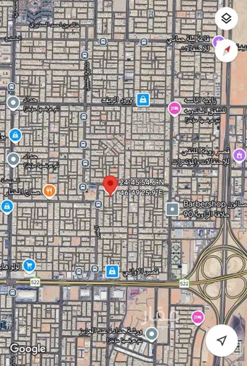 أرض للبيع في شارع ام راكة, حي النهضة, مدينة الرياض, منطقة الرياض صورة 5