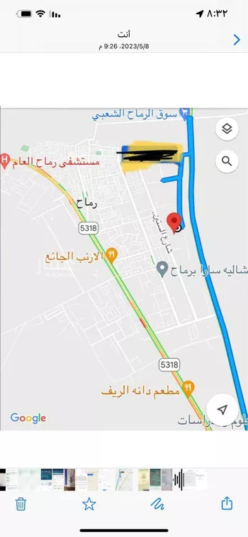 أرض للبيع في شارع بن المطوق, حي الروضة, نجران صورة 2
