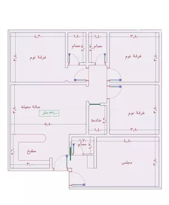 شقة للبيع في شارع السامر, حي الواحة, مدينة جدة, منطقة مكة المكرمة صورة 3