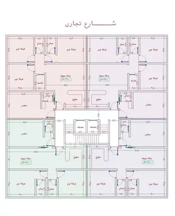 شقة للبيع في شارع السامر, حي الواحة, مدينة جدة, منطقة مكة المكرمة صورة 2