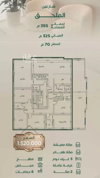 شقة للبيع في شارع عبدالرحمن الحلواني, حي الروضة, مدينة جدة, منطقة مكة المكرمة صورة 4