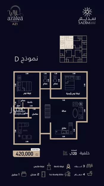 شقة للبيع في شارع حسين فايز, حي العزيزية, مدينة جدة, منطقة مكة المكرمة صورة 4