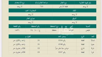 أرض للبيع في شارع رافع ابن مالك, مدينة البريكه, منطقة مكة المكرمة صورة 2