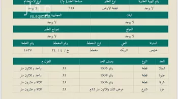 أرض للبيع في شارع رافع ابن مالك, مدينة البريكه, منطقة مكة المكرمة