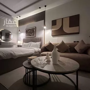 استديو مفروش للحجز في شارع وادي العين ، حي حطين ، الرياض ، منطقة الرياض