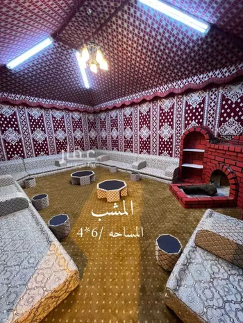 شاليه واستراحة للحجز في شارع عقيل ابن عطية ، الواديين ، احد رفيدة