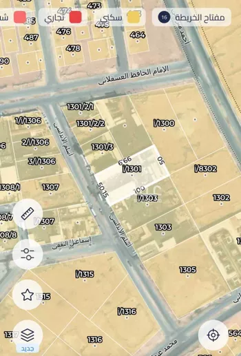 أرض للبيع في شارع أسلم الأندلسي, حي البيان, مدينة الرياض, منطقة الرياض صورة 2