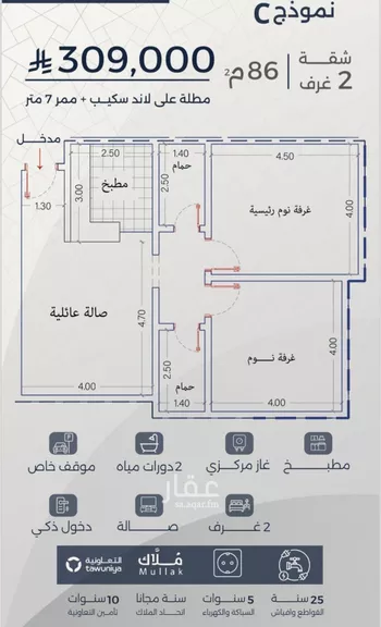 شقة للبيع في شارع امام الدين المرشدي, حي الفيحاء, مدينة جدة, منطقة مكة المكرمة